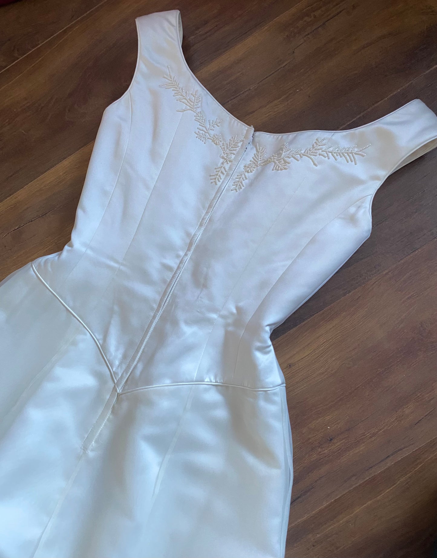 Ivory Carla Venessi wedding dress uk 10