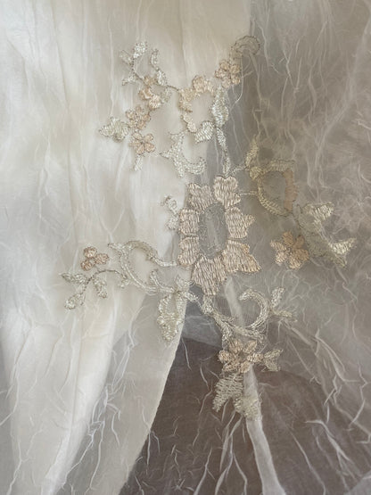 Pronuptia ivory halter neck wedding dress uk 8