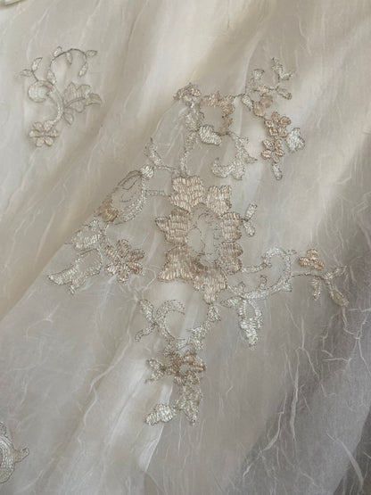 Pronuptia ivory halter neck wedding dress uk 8