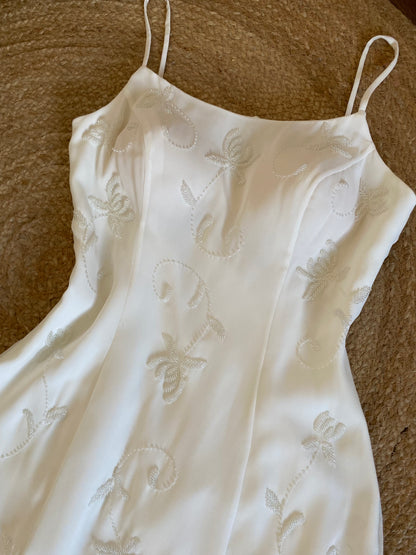 Berkertex ivory beaded wedding dress uk 10