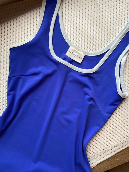 Bay Trading blue stretchy bodycon dress UK 10-12
