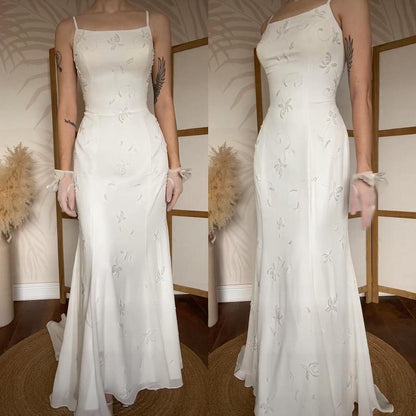 White beaded Berkertex Bride vintage wedding dress uk 12