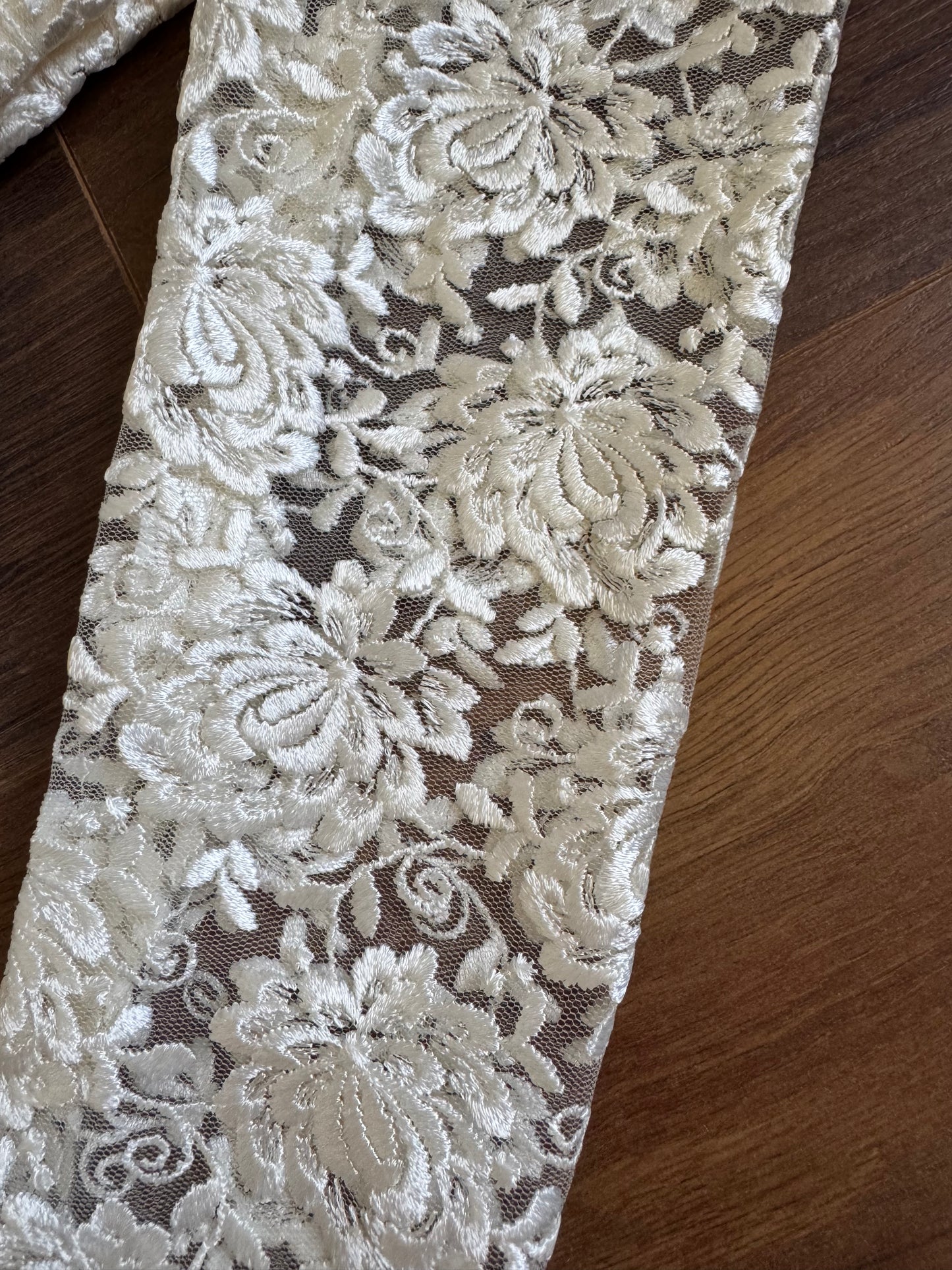 Helen Marina 1990s pure silk lace wedding dress uk 10