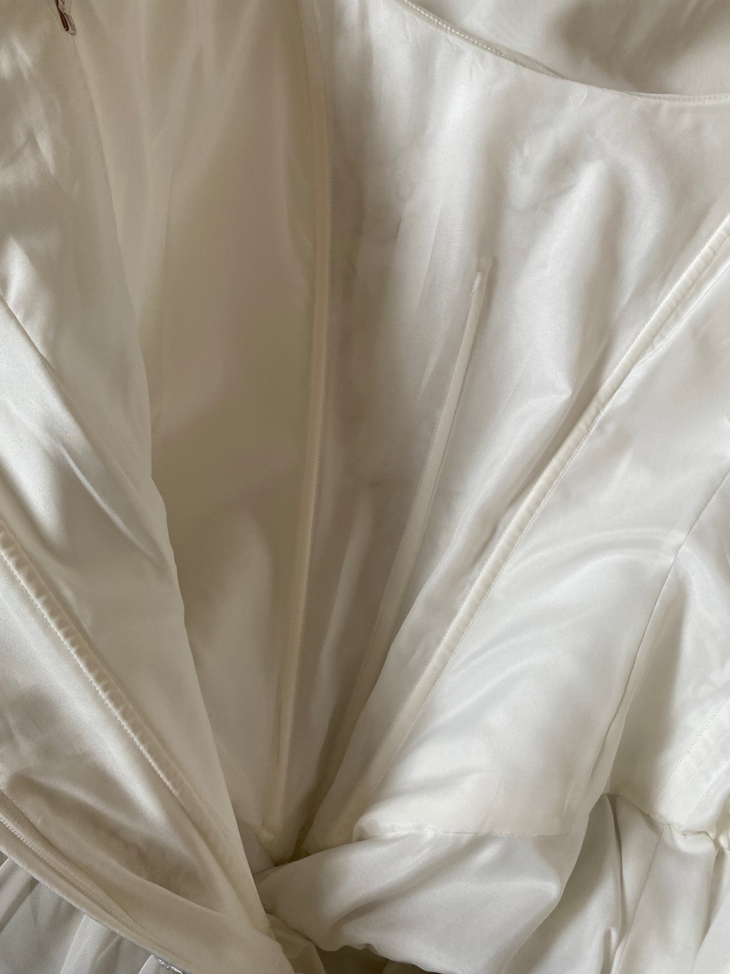Veromia ivory a-line dreamy wedding dress uk 10-12