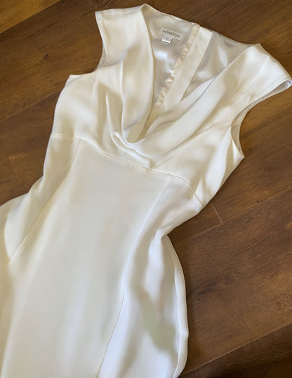 Monsoon cream ivory wedding dress uk 8