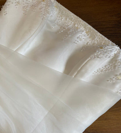 Maggie Sottero strapless wedding dress uk 8