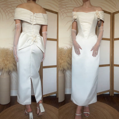 Pronuptia ivory off shoulder wedding dress uk 12