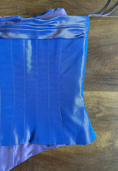 90s John Charles 2 piece corset & skirt set UK 10-12