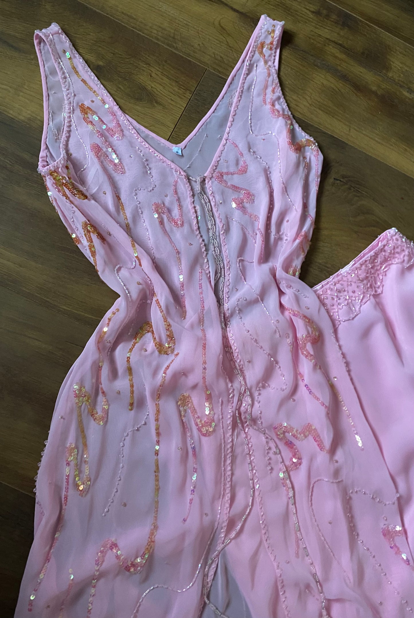 Pink Alyce Designs 3-piece evening set uk 8