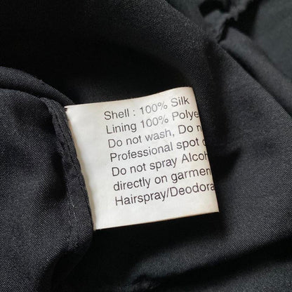 100% silk beaded evening dress UK 10