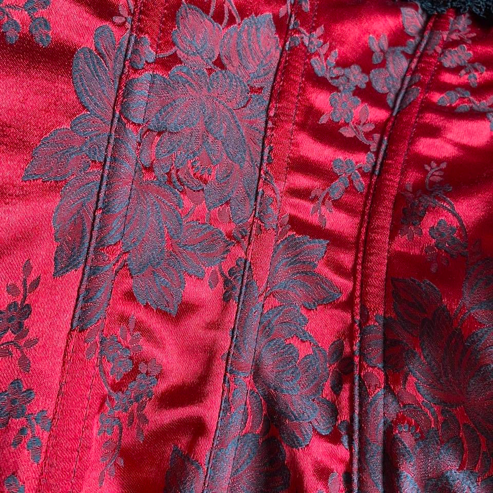 Red Shirley of Hollywood Corset UK 10-12