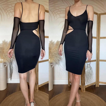 Nick Coleman cut out bodycon mini dress uk 8