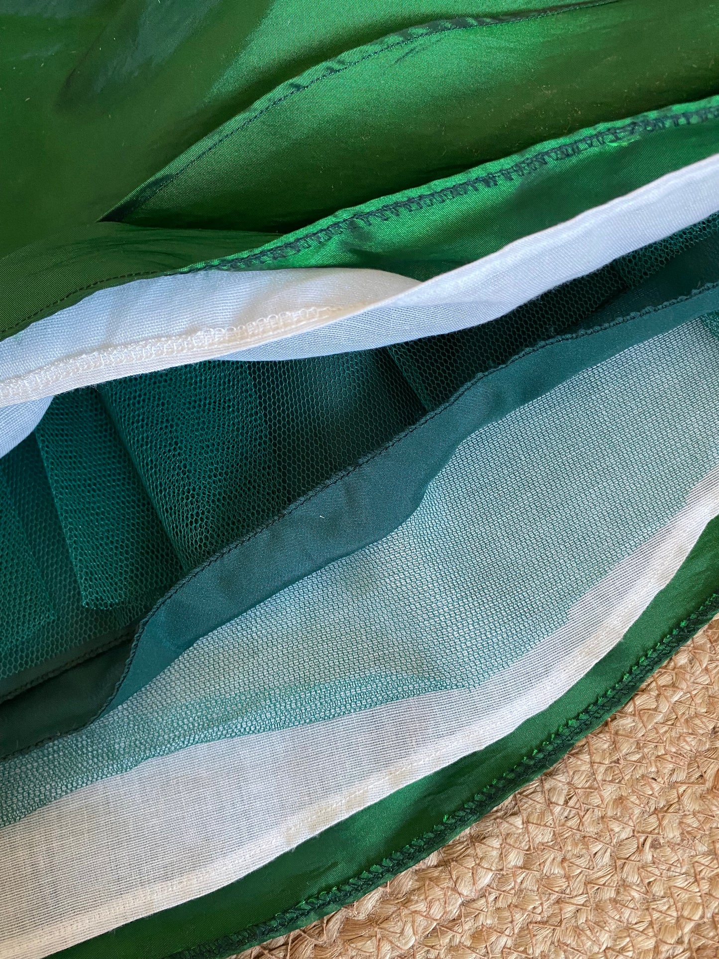 Emerald green Hilary Morgan a-line prom dress uk 12