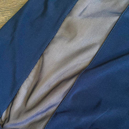 Navy Morgan & Co stretch evening dress UK 10