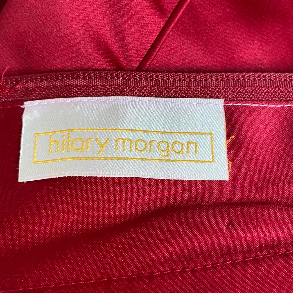 Red Hilary Morgan 2 piece evening set UK 10-12