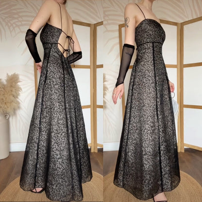 Blondie Nites 90s black prom dress uk 14