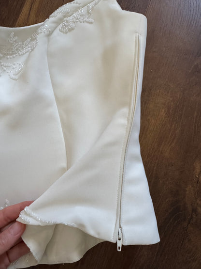 Ivory 2-piece wedding set uk 10