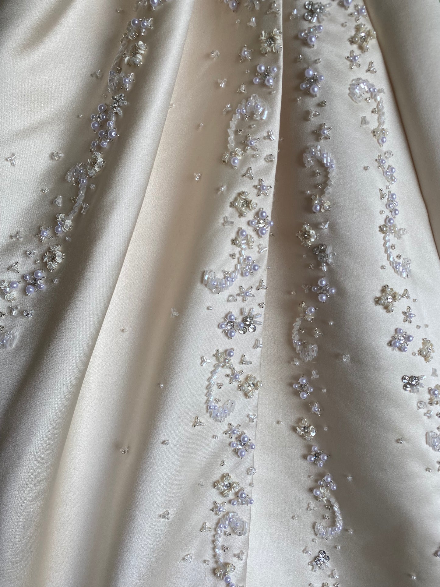 Maggie Sottero ivory a-line wedding dress uk 8