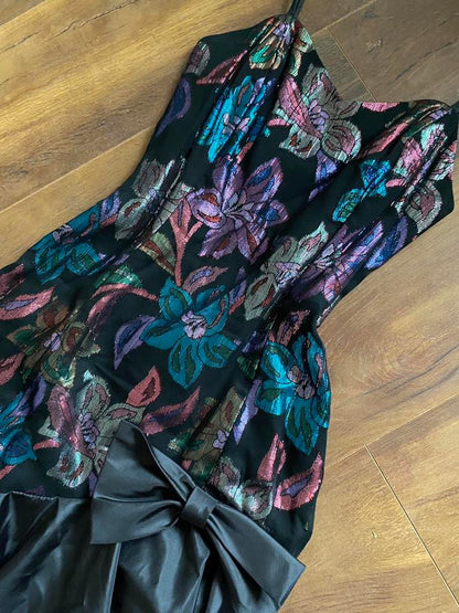 Vintage 80s Mariam Ross party dress uk 8