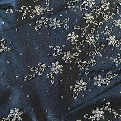 Black Morgan & Co strapless a-line gown UK 10