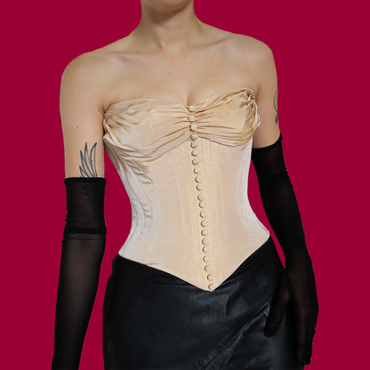 John Charles beige corset UK 8