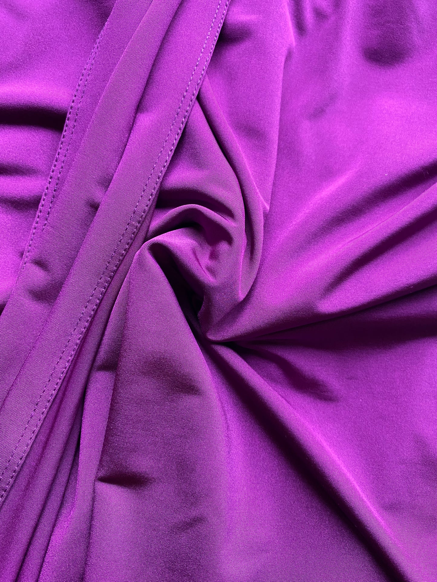 Yve London low cut purple stretch evening gown UK 10