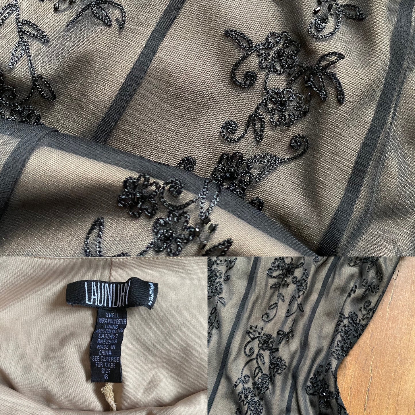 Laundry lace stretch slip dress UK 10