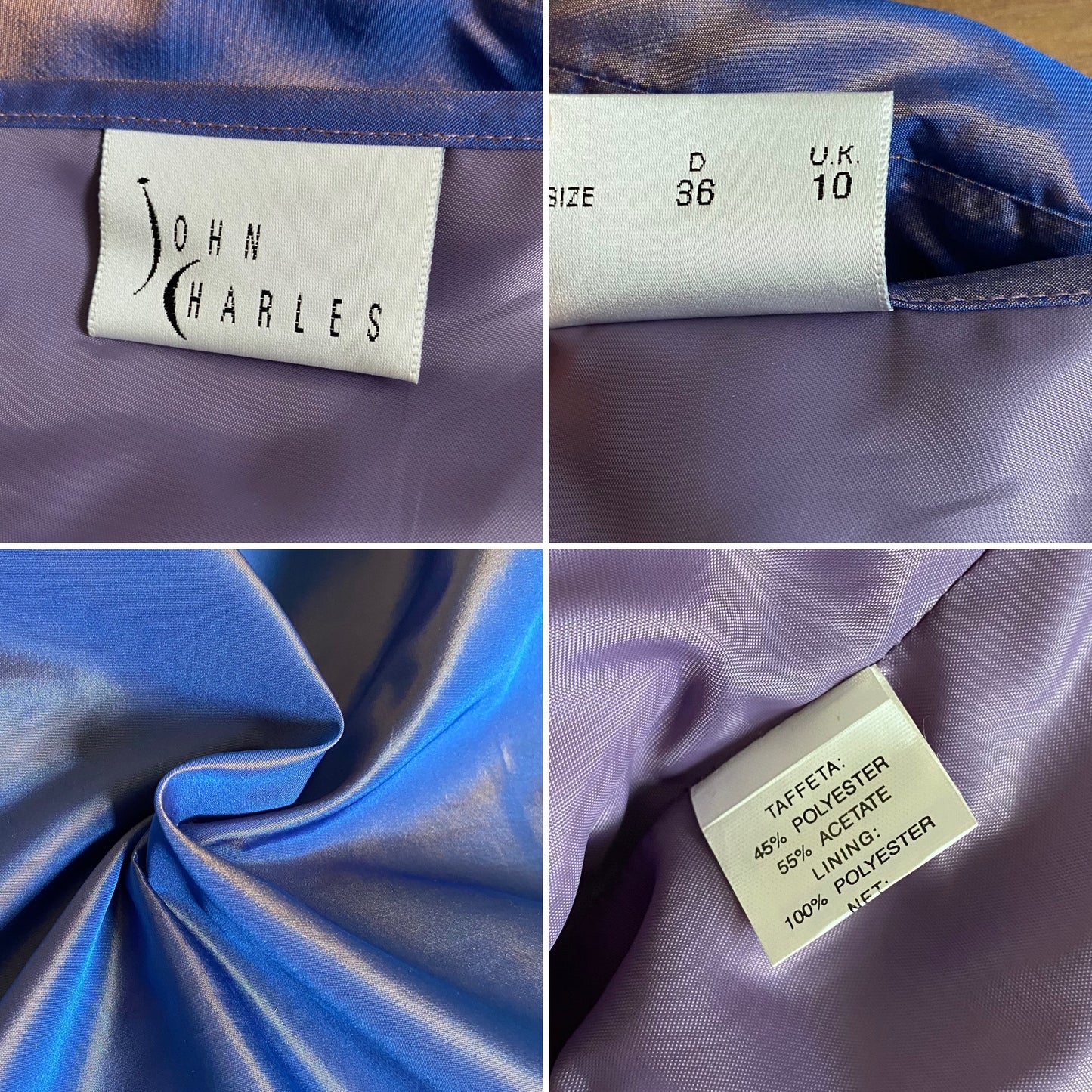 90s John Charles 2 piece corset & skirt set UK 10-12