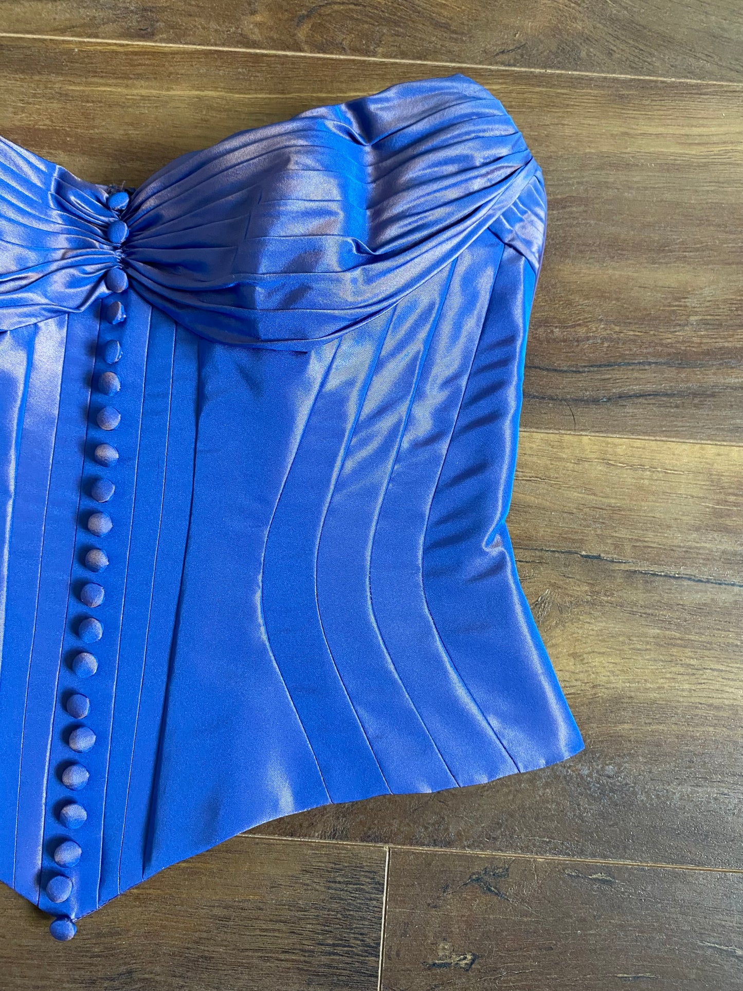 90s John Charles 2 piece corset & skirt set UK 10-12