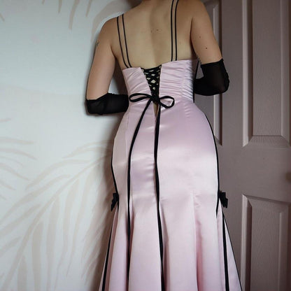 Scott McClintock baby pink evening gown UK 14