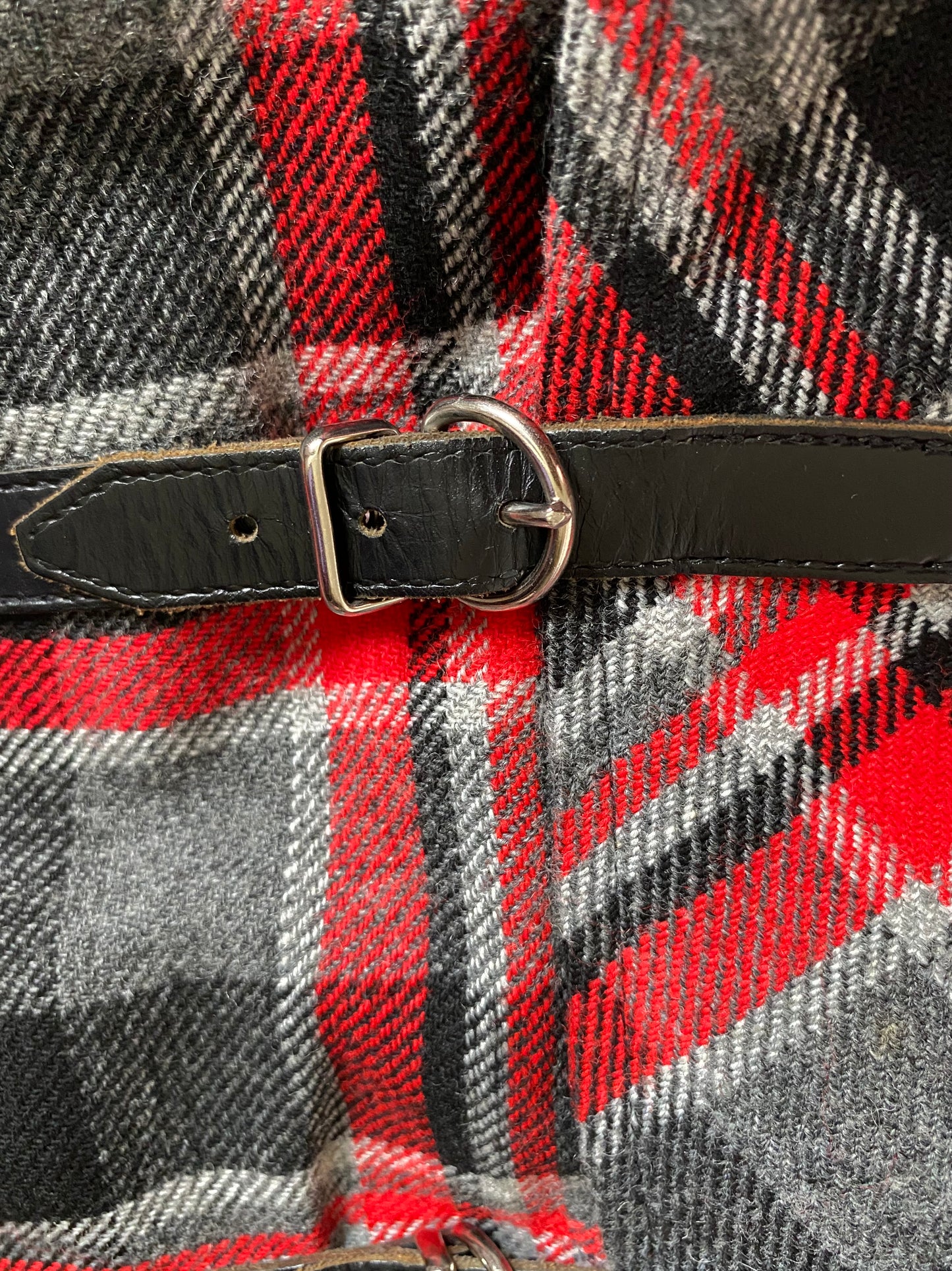 Alexon tartan wool blend maxi skirt UK 10