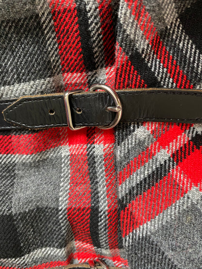 Alexon tartan wool blend maxi skirt UK 10