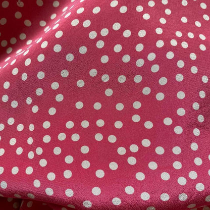 Laura Ashley pink polka dot maxi skirt UK 12