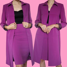 Load image into Gallery viewer, Beautiful 2 piece skirt/jacket suit set UK 10

