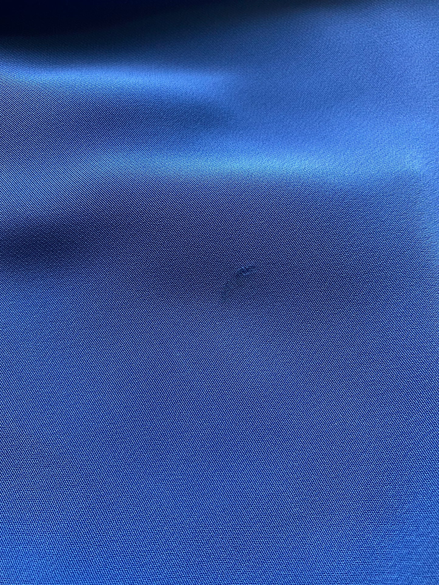 Cornflower blue slip evening dress UK 12