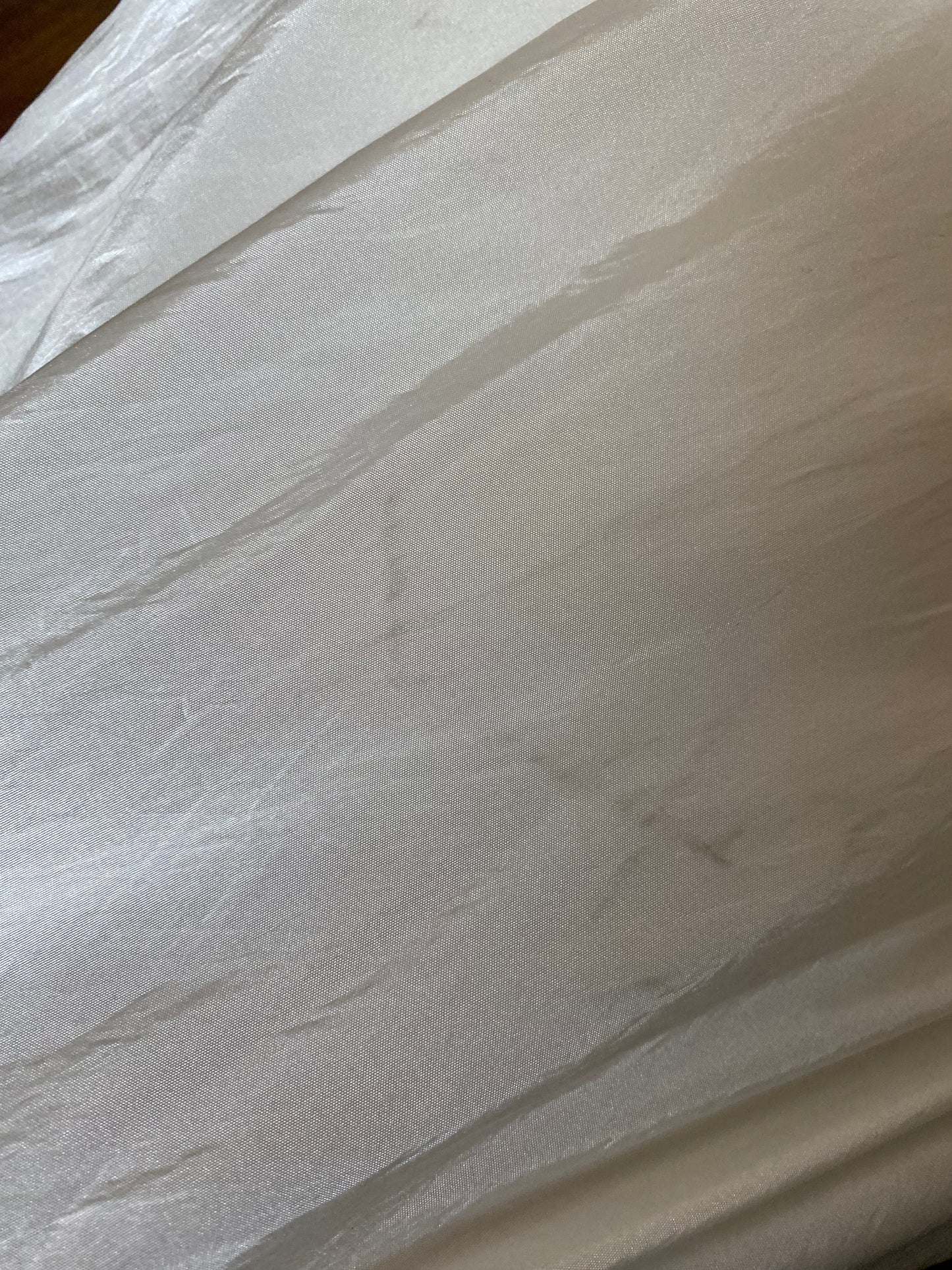 Draped strapless Veromia wedding gown UK 12