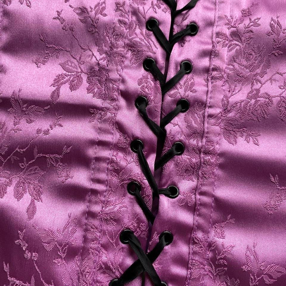 Frederick’s of Hollywood purple corset UK 10