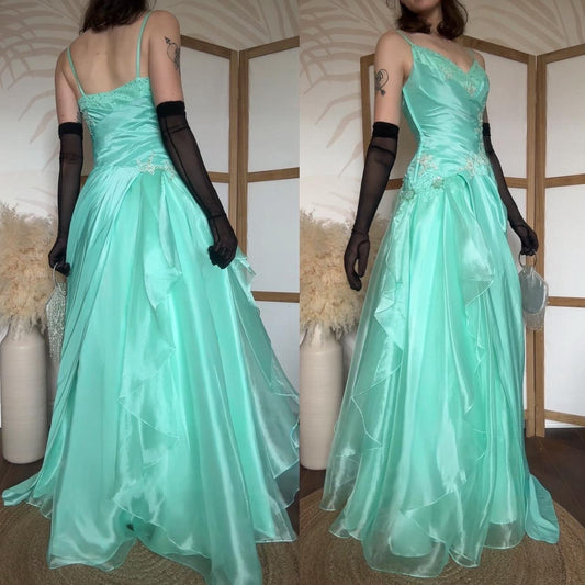 Sapphire a-line prom dress uk 8