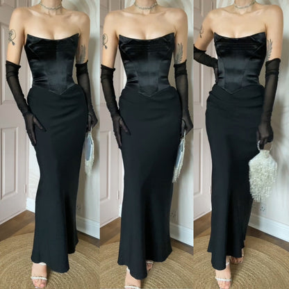 Black Dawn Stretton corset dress UK 10