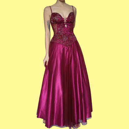 YVE London a-line ball gown UK 10