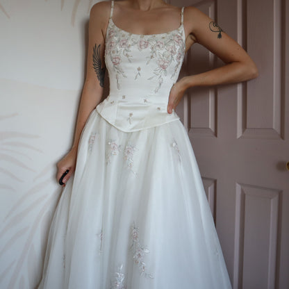 Benjamin Roberts fit & flare wedding dress UK 10-12