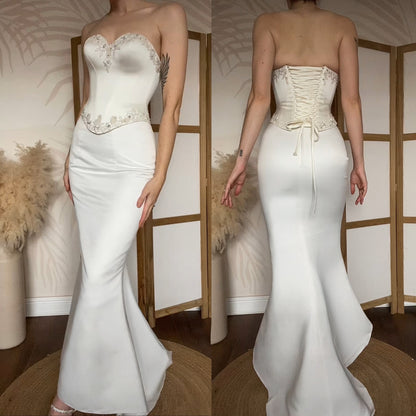 Benjamin Roberts ivory 2-piece wedding set uk 10