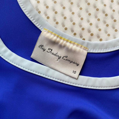 Bay Trading blue stretchy bodycon dress UK 10-12
