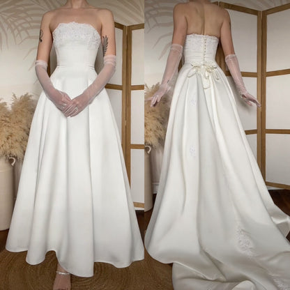 Sincerity Bridal ivory a-line wedding dress uk 6-8