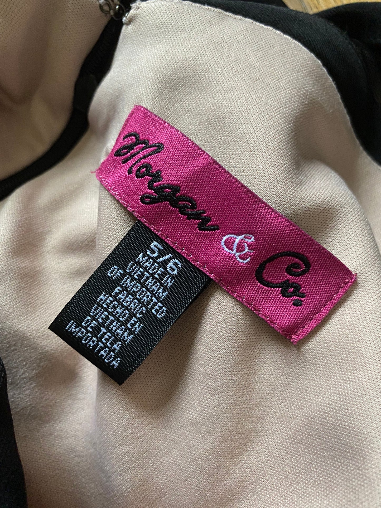 Black stretch cold shoulder evening dress UK 10