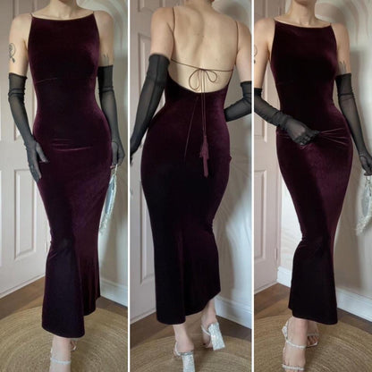 Petite Principles burgundy velvet dress uk 10