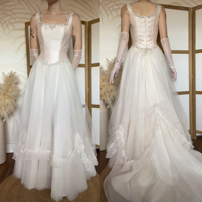 Silk blush pink Helen Marina wedding dress uk 10-12
