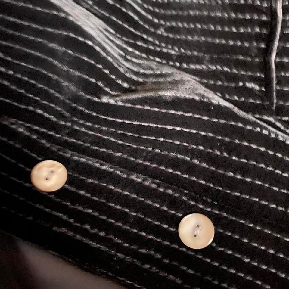 Laura Ashley pinstripe velvet jacket UK M
