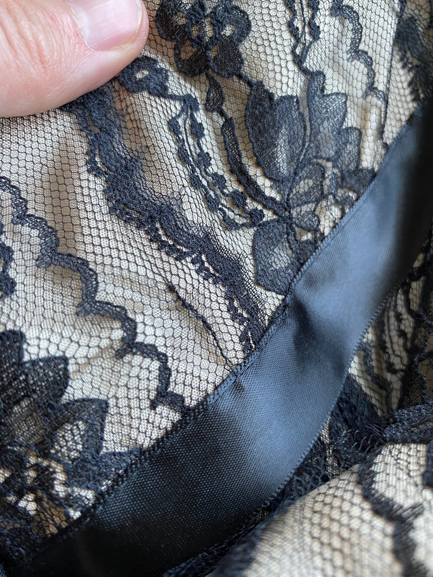 Zum Zum lace halter neck evening prom gown UK 12