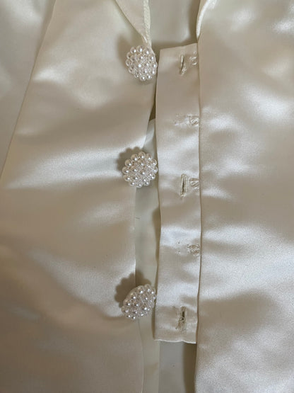 Jean Elizabeth 2-piece wedding dress & jacket set uk 8